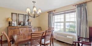 Dining room at Sullivan Park Care Center